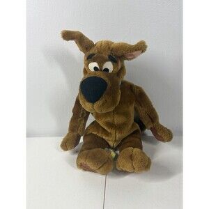 Hanna Barbera Scooby Doo Plush Laughing Stuffed Animal 14" 2000 Works